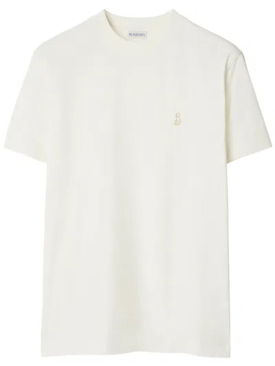 Burberry T-shirts And Polos In Grey