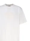 Burberry "ekd Embroidered T-shirt In White