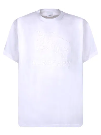 Burberry T-shirts And Polos In White
