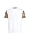 Burberry Regular Logo T-shirt In White
