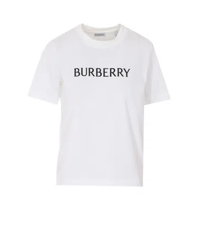 Burberry T-shirts And Polos In White