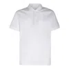 Burberry Eddie Shirt With Short Sleeves And Collar In White