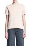 Burberry Maglietta In Cotone Con Logo Margherita