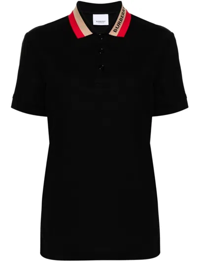 Burberry T-shirts & Tops In Black