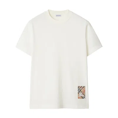 Burberry T-shirts & Vests In White