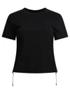 Burberry Crewneck T-shirt With Check Motif Detail