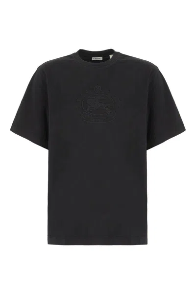 Burberry T-shirts And Polos In Black