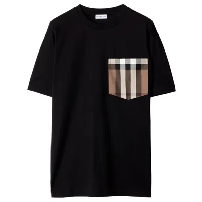 BURBERRY T SHIRTS BLACK