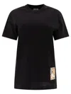 Burberry T-shirt In Black