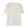 Burberry Women T-shirt With Ekd In Neutrals