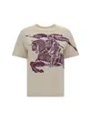 Burberry Short Sleeves With Large Graphic Print In Soap/pansy