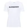 Burberry The  Cotton T-shirt Is The Perfect Compromise Between Luxury And Basic Wear In White