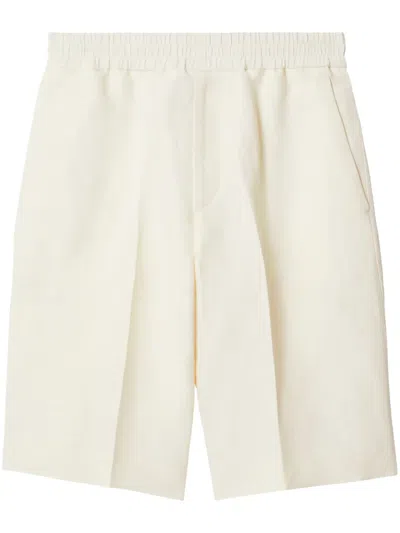 BURBERRY TAILORED CANVAS SHORTS