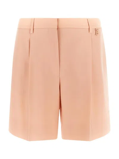 Burberry Tailored Shorts In Pink