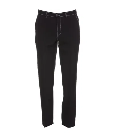 Burberry Tailored Slim Trousers In Black