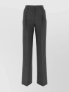 BURBERRY TAILORED STRAIGHT LEG WOOL TROUSERS