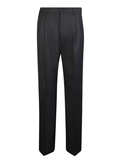 Burberry Black Wool Pant