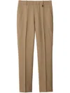 Burberry Tailored Trousers In Brown