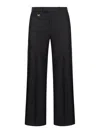 BURBERRY TAILORED TROUSERS IN WOOL AND SILK