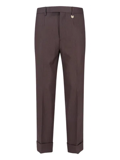 BURBERRY TAILORED WOOL TROUSERS