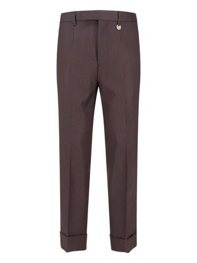 BURBERRY TAILORED WOOL TROUSERS