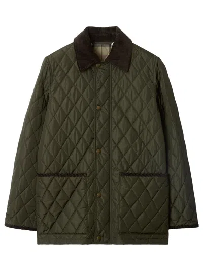 BURBERRY TAL QUILTED NYLON BARN JACKET
