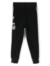 Burberry Talbot Bear-print Track Pants In Neutrals