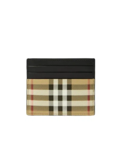 Burberry Tall Check Card Case