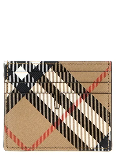 Burberry Check Credit Card Holder In Multi