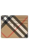 Burberry Card Holder In Beige