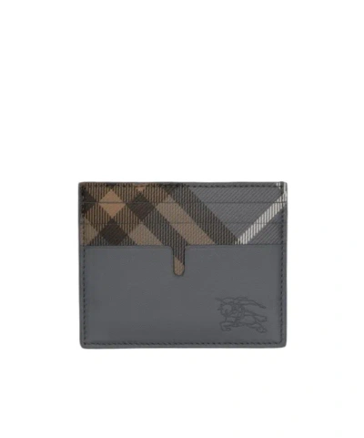 Burberry Tall Pop Check Card Case