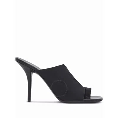 Burberry Tallia Ladies Stretch Toe-ring Mule Sandals In Black