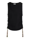 Burberry Festival-style Tank Top In Black