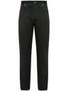Burberry Men's Cotton Trousers In Green