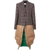 BURBERRY BURBERRY TARTAN DRY WOOL TAILORED JACKET WITH DETACHABLE VEST