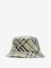 Burberry Printed Polyester Blend Bucket Hat In Green
