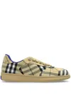 Burberry Checkered Print Low-top Sneakers In Neutrals