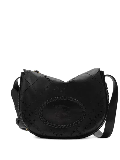 Burberry Tavistock Crossbody Bag In Black