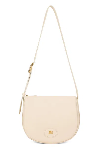 Burberry Tavistock Shoulder Bag In Leather In Neutral