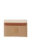 BURBERRY BURBERRY TB LEATHER CARD HOLDER
