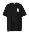 Burberry Tb Logo T-shirt In Black