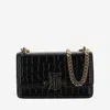 BURBERRY BURBERRY TB MINI EMBOSSED LEATHER BAG WITH CHAIN STRAP