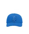 Burberry Tb Monogram Baseball Cap In Blue