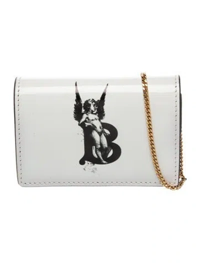 Pre-owned Burberry Tb Monogram Clutch In Multi