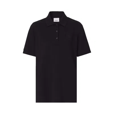Pre-owned Burberry Tb Monogram Polo 'black' | Men's Size L