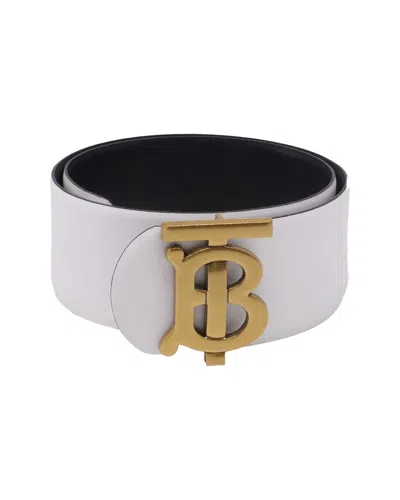 Pre-owned Burberry Tb Reversible Belt (authentic Pre-loved)
