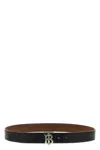 Burberry Adjustable Reversible Belt Smooth Finish In Brown