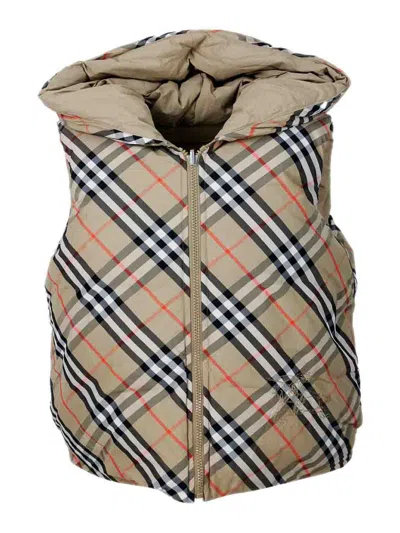 Burberry Kids' Chaqueta Casual - Gris In Neutral