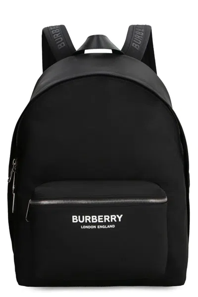 BURBERRY BURBERRY TECHNICAL FABRIC BACKPACK WITH LOGO