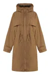 BURBERRY BURBERRY TECHNICAL FABRIC HOODED JACKET